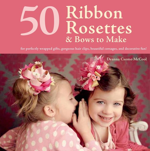 Ribbon rosettes bows - 50, to